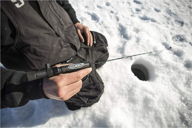 ST. CROIX RODS LEGEND BLACK ICE FISHING ROD - 77 CM - MEDIUM