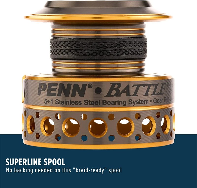 PENN BATTLE SPINNING REEL KIT - SIZE 5000