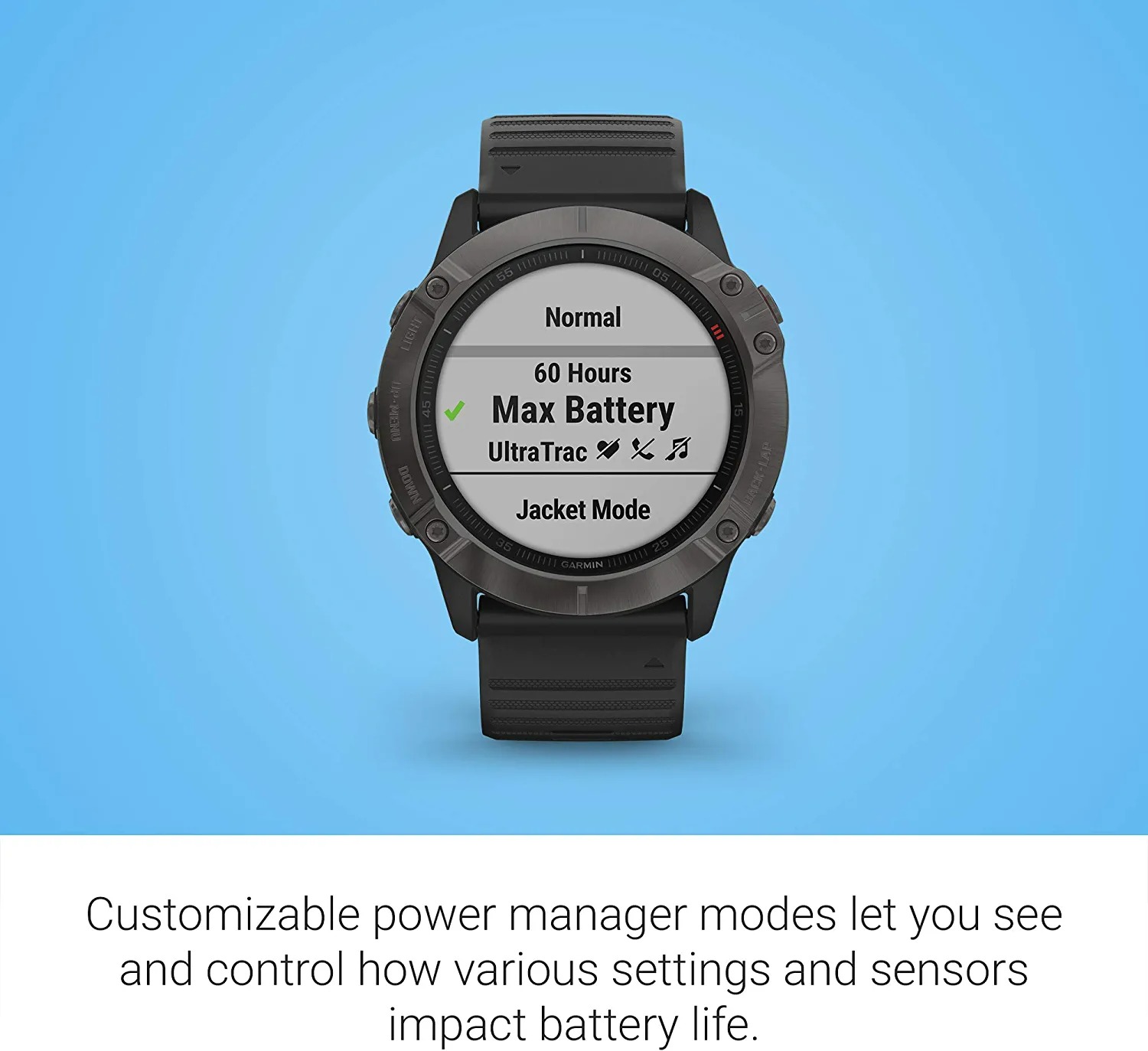 GARMIN FENIX 6X SAPPHIRE PREMIUM MULTISPORT GPS WATCH