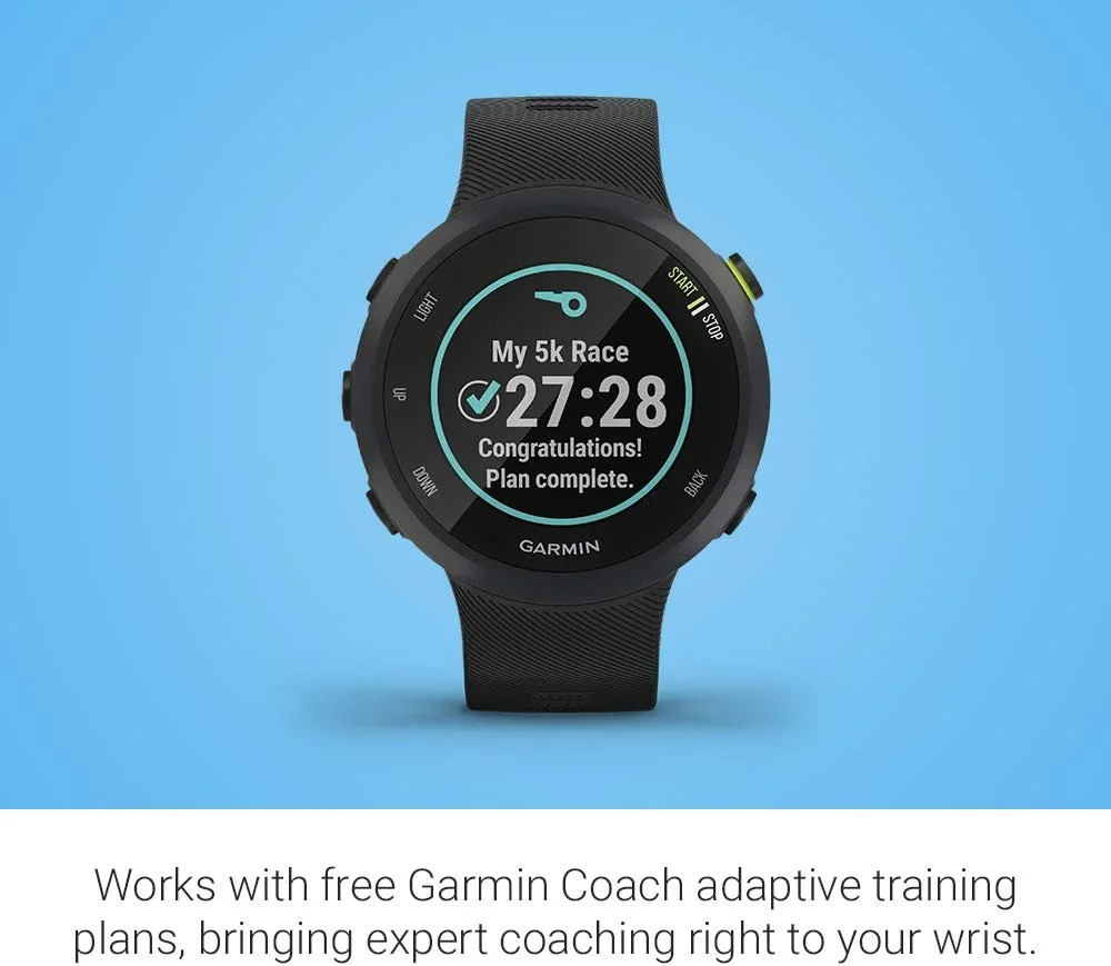 GARMIN FORERUNNER 45 GPS RUNNING WATCH -  42 MM