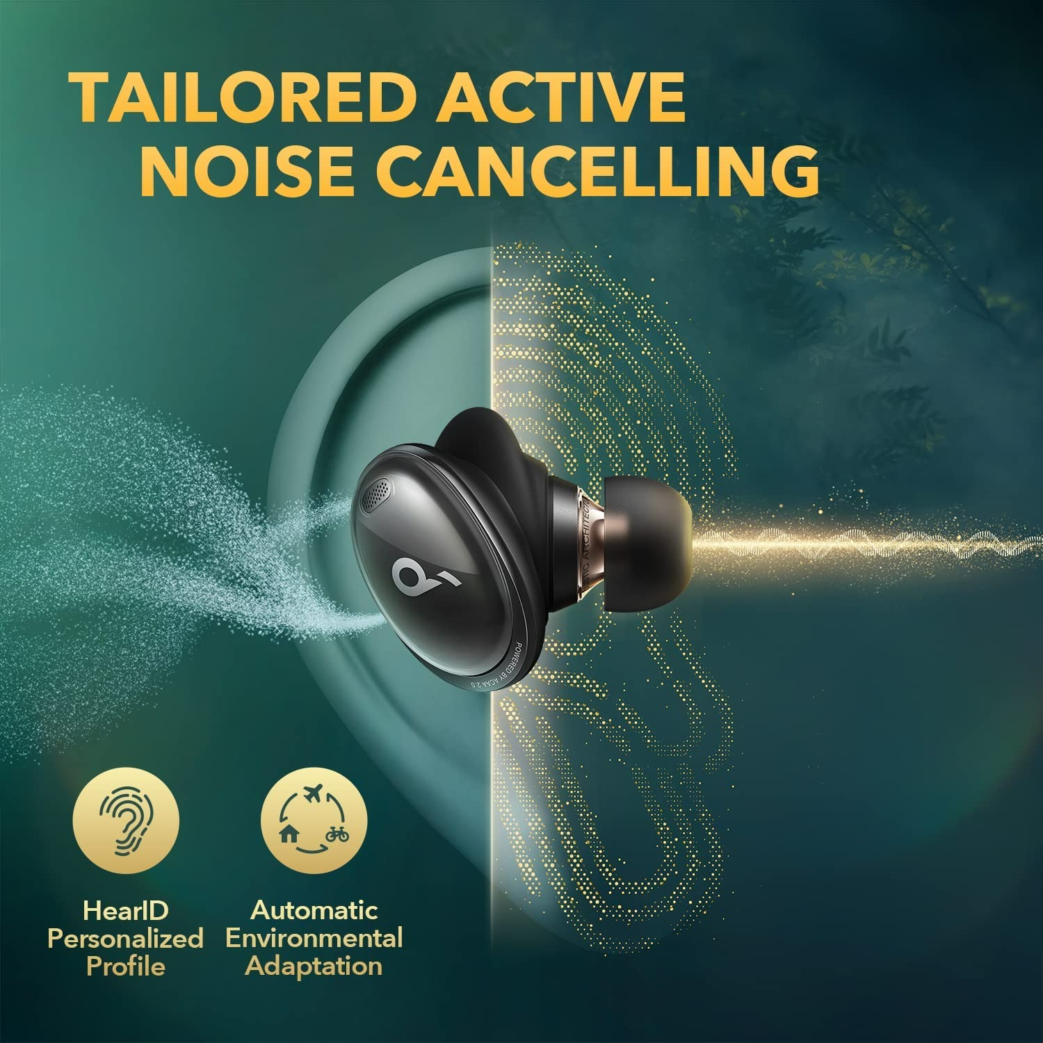 SOUNDCORE BY ANKER LIBERTY 3 PRO NOISE CANCELLING EARBUDS - GRI