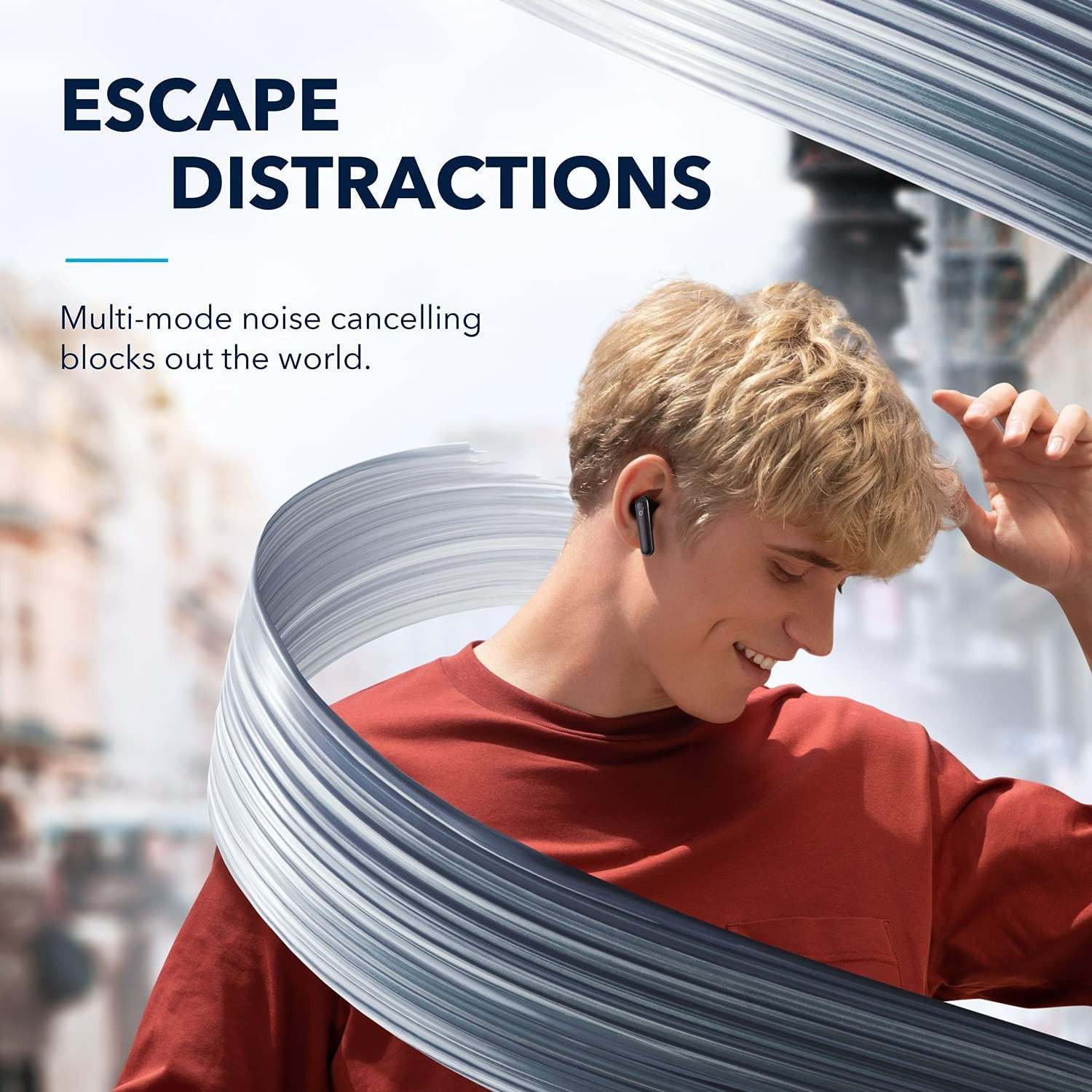SOUNDCORE BY ANKER LIFE P3 NOISE CANCELLING EARBUDS - SIYAH
