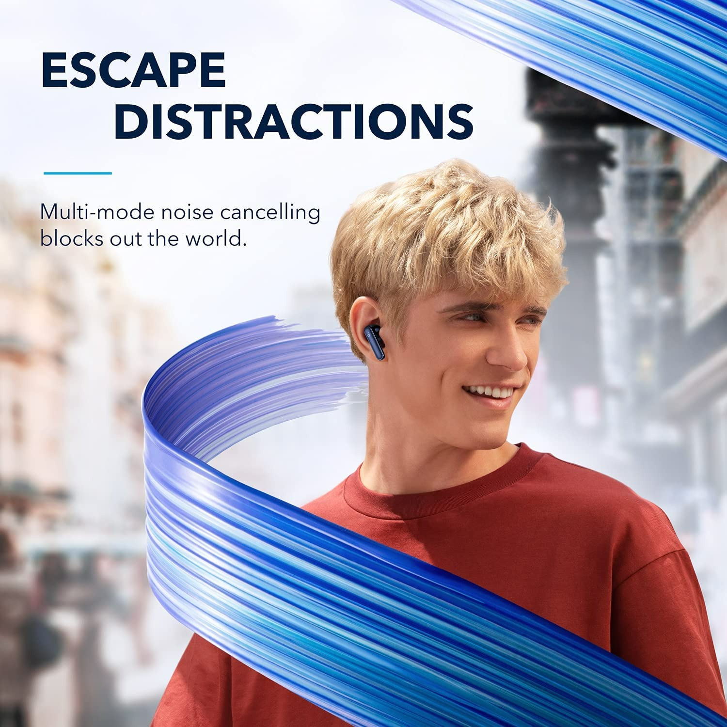 SOUNDCORE BY ANKER LIFE P3 NOISE CANCELLING EARBUDS - LACIVERT