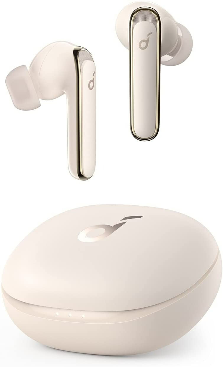 SOUNDCORE BY ANKER LIFE P3 NOISE CANCELLING EARBUDS - OAT WHITE