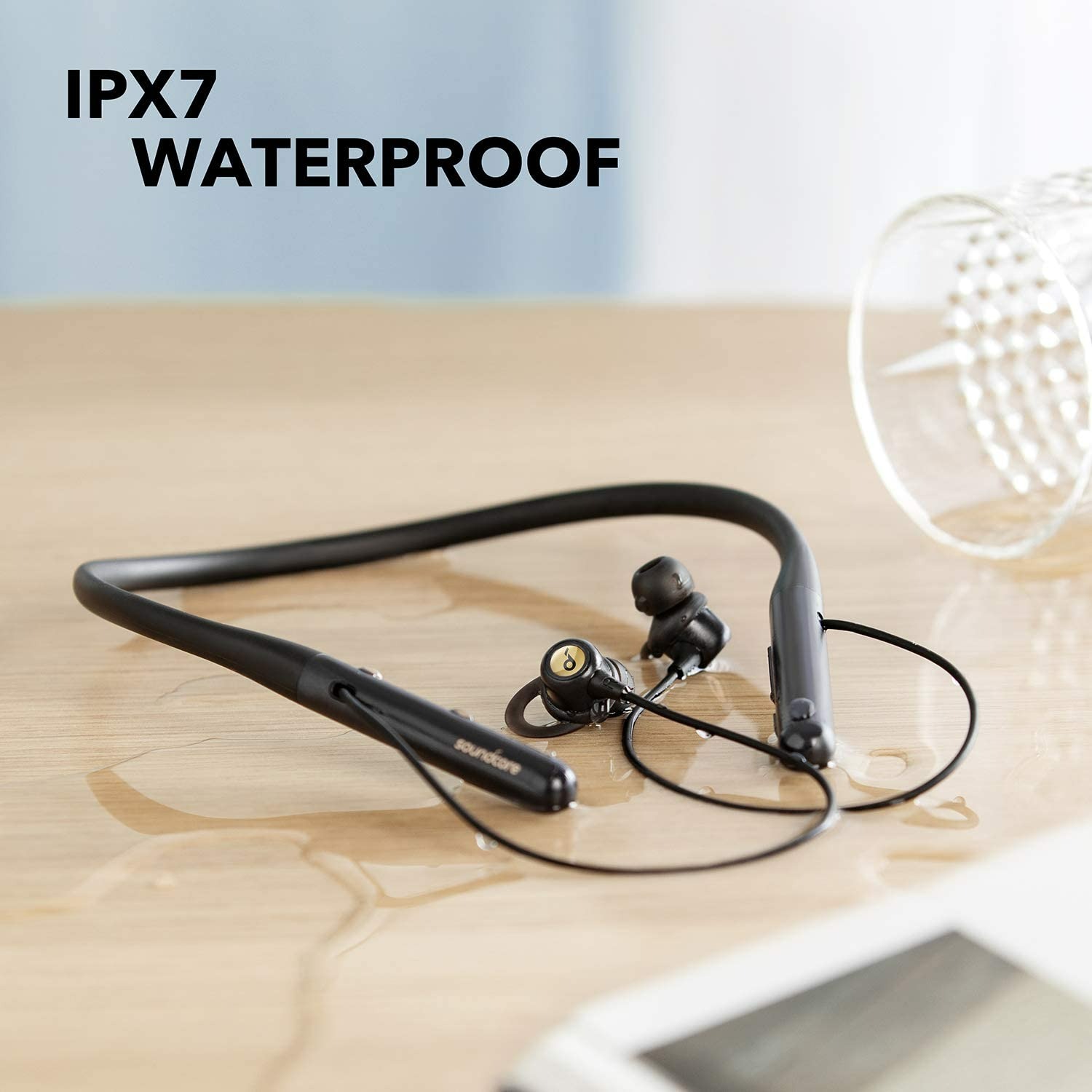 SOUNDCORE ANKER LIFE U2 BLUETOOTH NECKBAND HEADPHONES - SIYAH