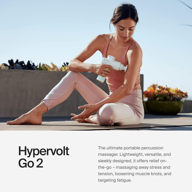 HYPERVOLT GO 2 - HANDHELD PERCUSSION MASSAGE GUN