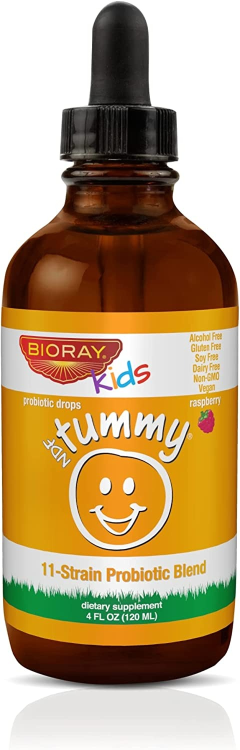 BIORAY KIDS NDF TUMMY - RASPBERRY - 4 FL OZ