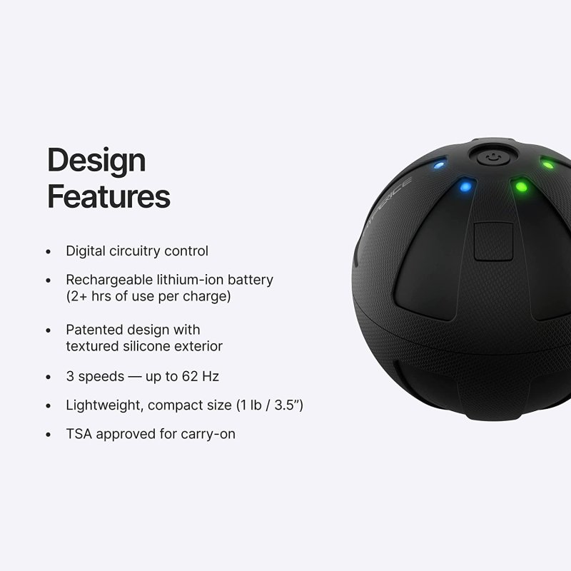 HYPERICE HYPERSPHERE MINI - VIBRATING MASSAGE BAL