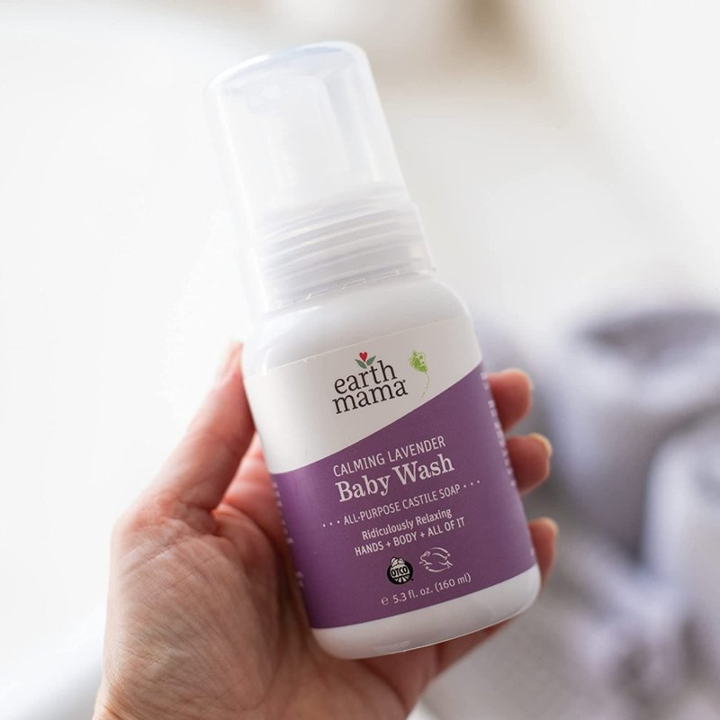 EARTH MAMA FOAMING HAND SOAP AND BODY WASH - 5.3 FL OZ - LAVANTA