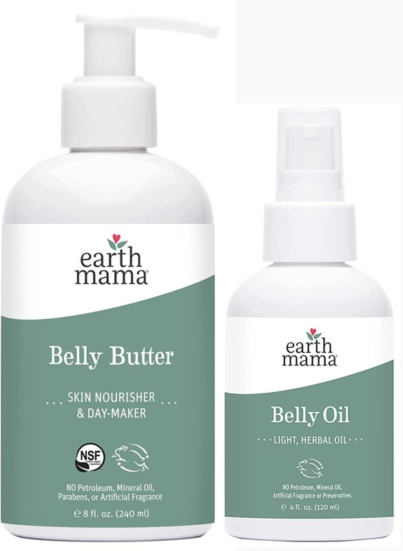 EARTH MAMA BELLY BUTTER & BELLY OIL BUNDLE