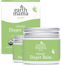 EARTH MAMA ORGANIC DIAPER BALM MULTIPURPOSE BABY OINTMENT - 2 FL OZ - 2 ADET