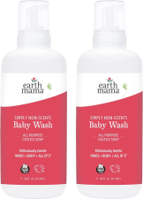EARTH MAMA SIMPLY NON-SCENTS FOAMING HAND SOAP - 34 FL OZ - 2 ADET