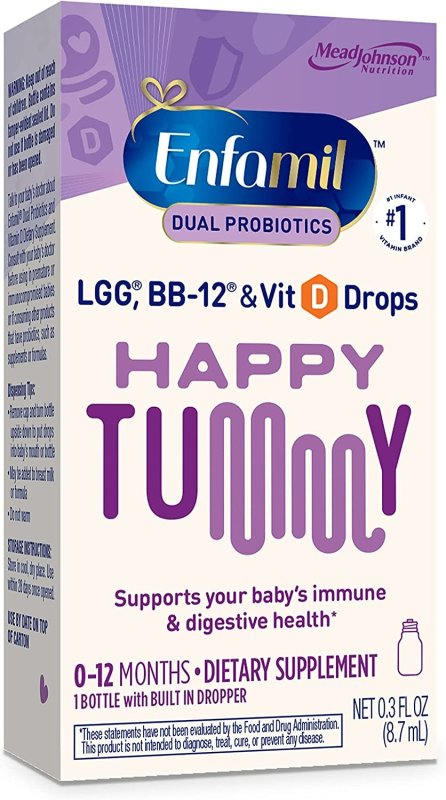 ENFAMIL BREASTFED INFANT PROBIOTICS & VITAMIN D DUAL PROBIOTICS - 8.7 ML