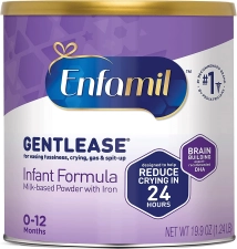 ENFAMIL GENTLEASE BABY FORMULA  -19.9 OZ