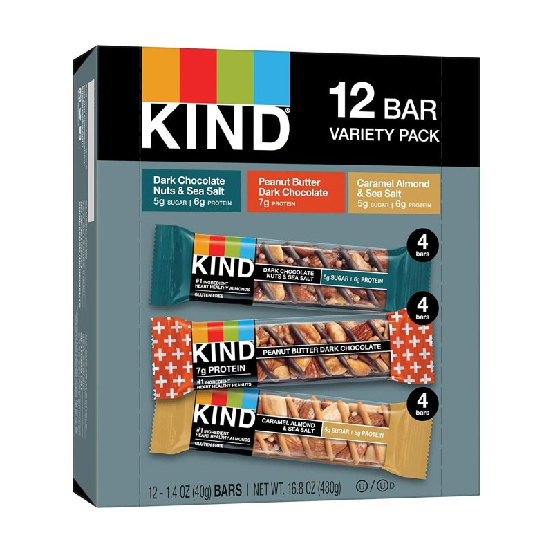 KIND BARS VARIETY PACK  - 12 ADET