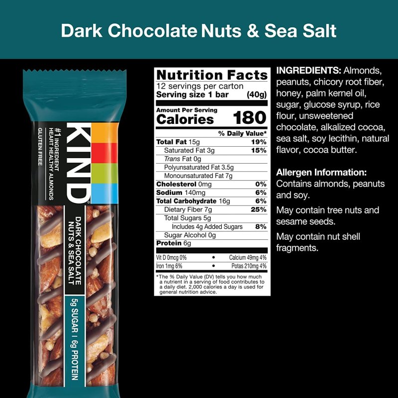 KIND BARS VARIETY PACK  - 12 ADET