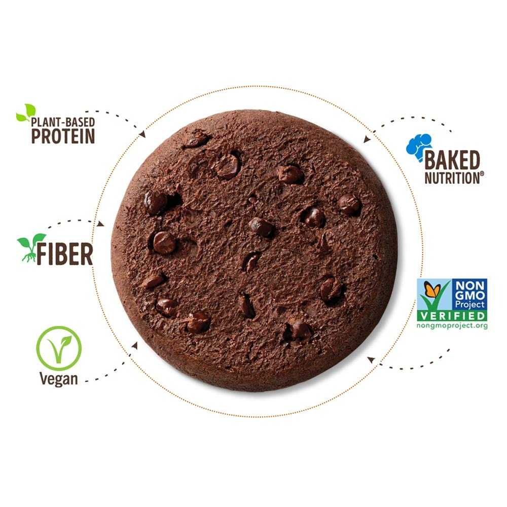 LENNY & LARRY'S THE COMPLETE COOKIE - DOUBLE CHOCOLATE - 4 OZ COOKIE - 12 ADET