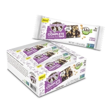 LENNY & LARRY'S THE COMPLETE COOKIE-FIED BAR - COOKIES & CREME PLANT-BASED PROTEIN BAR - 9 ADET