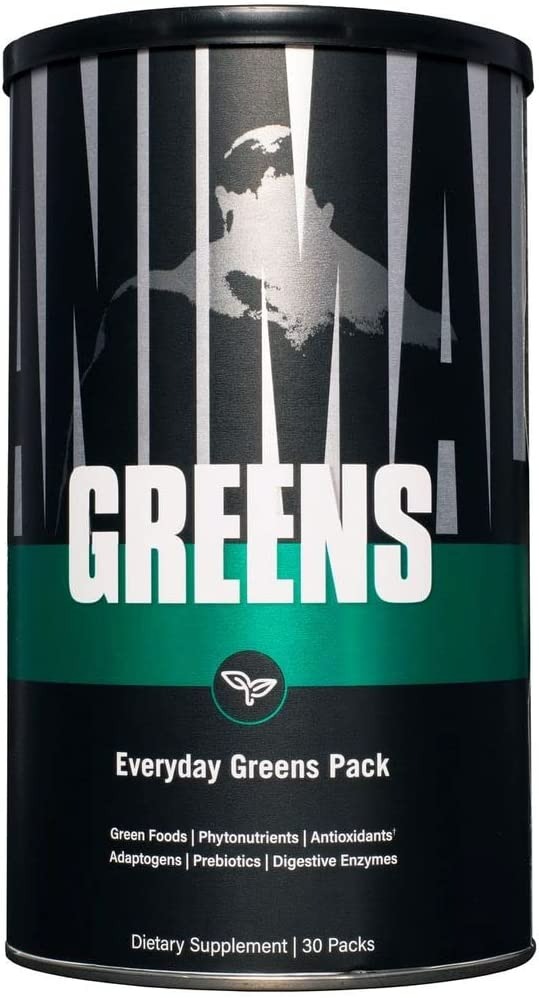 ANIMAL GREENS PAK - CHLOROPHYLL, SUPERFOOD PREBIOTIC AND PROBIOTIC SUPER DIGESTION BLEND- 30 ADET
