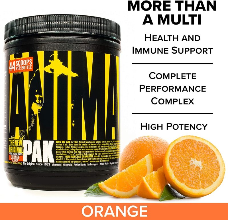 ANIMAL PAK - THE COMPLETE ALL-IN-ONE TRAINING PACK - 44 KASIK