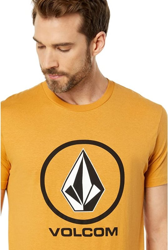 VOLCOM CRISP STONE SHORT SLEEVE TEE - TURUNCU