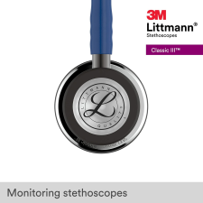 3M LITTMANN CLASSIC III MONITORING STETHOSCOPE - LACIVERT - 27 INC