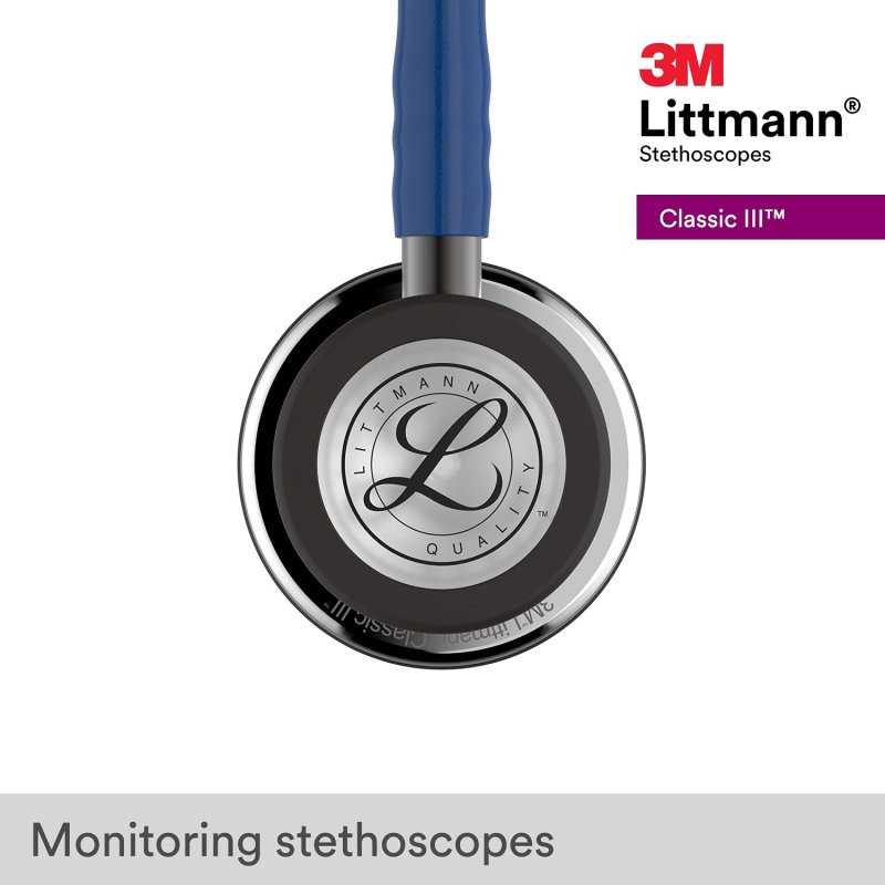 3M LITTMANN CLASSIC III MONITORING STETHOSCOPE - LACIVERT - 27 INC