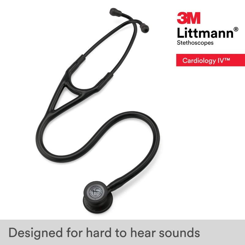 3M LITTMANN STETHOSCOPE CARDIOLOGY IV - SIYAH - 27 INC