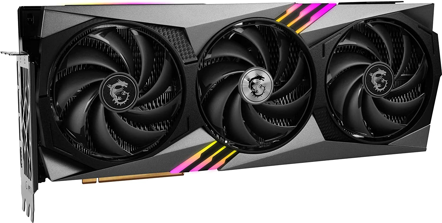 MSI GAMING GEFORCE RTX 4080 16GB GDRR6X 256-BIT  NVLINK TRI-FROZR 3 ADA LOVELACE ARCHITECTURE GRAPHICS CARD
