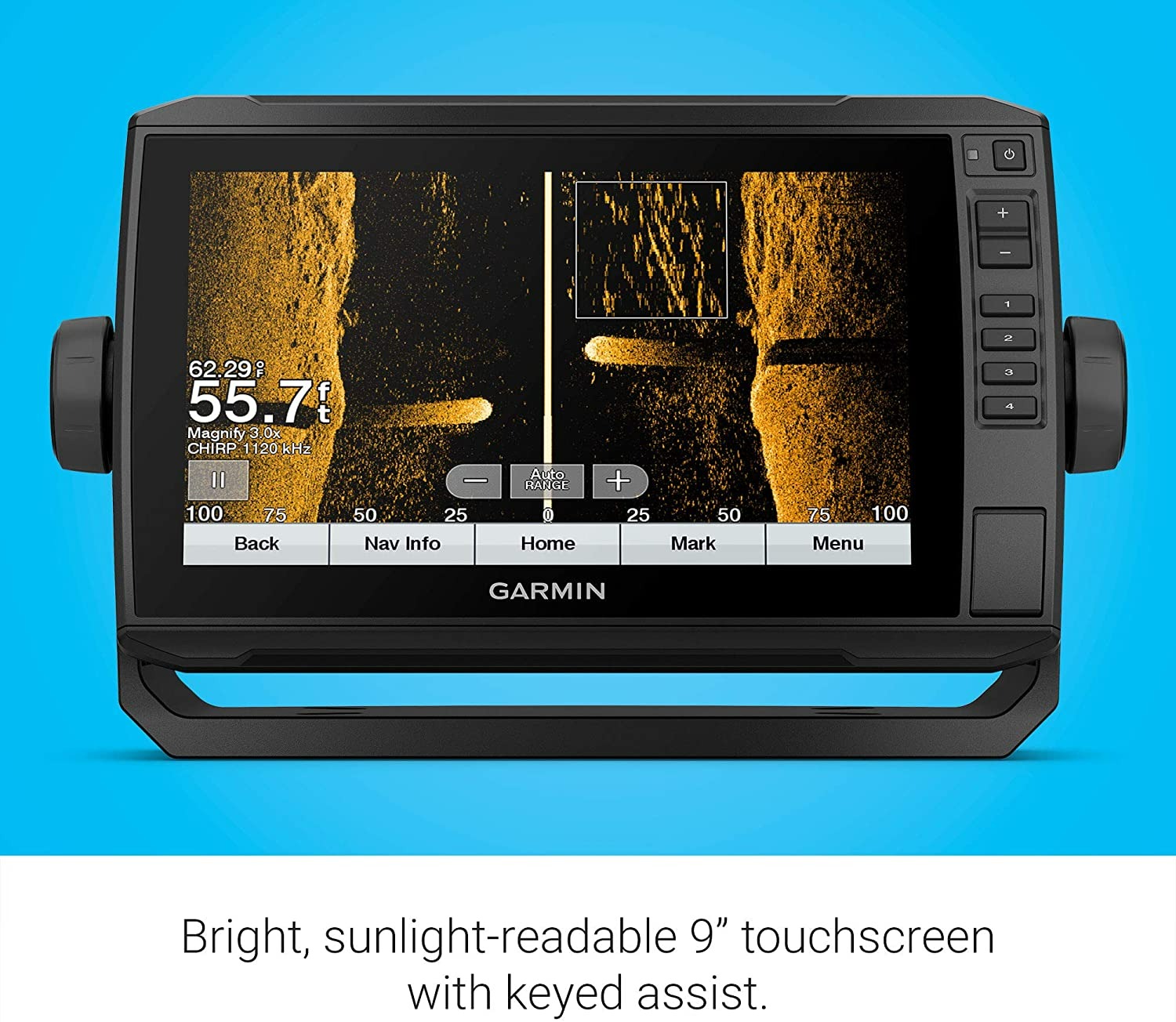 GARMIN ECHOMAP UHD 94SV - 9" KEYED-ASSIST TOUCHSCREEN CHARTPLOTTER