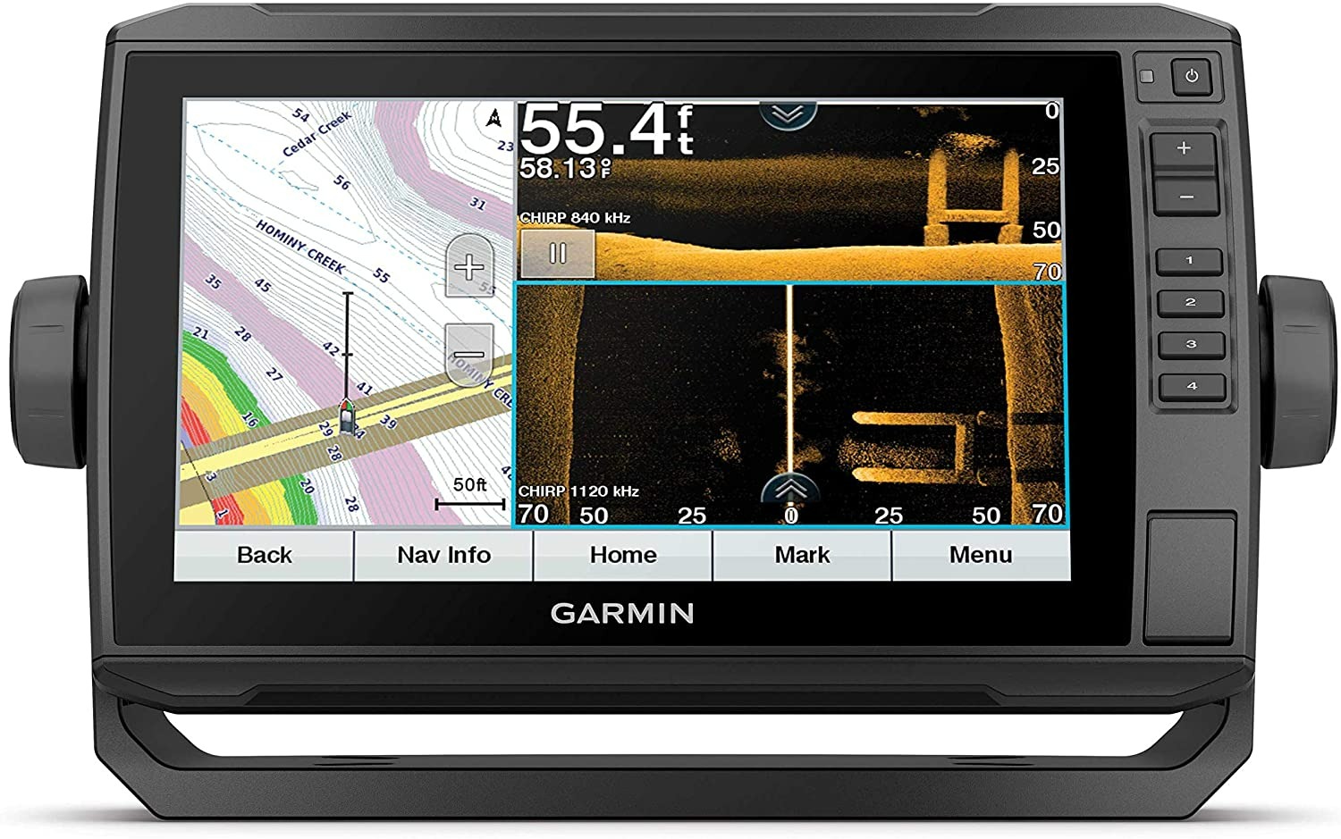 GARMIN ECHOMAP UHD 93SV - 9" KEYED-ASSIST TOUCHSCREEN CHARTPLOTTER