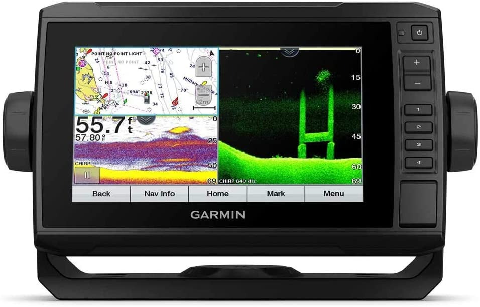 GARMIN ECHOMAP UHD 72CV - 7" KEYED-ASSIST TOUCHSCREEN CHARTPLOTTER