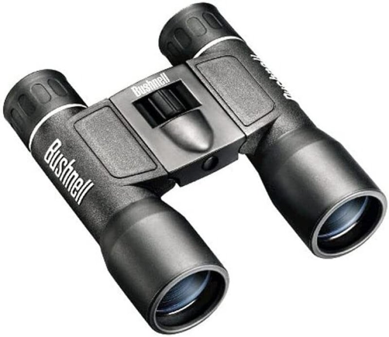 BUSHNELL POWERVIEW COMPACT FOLDING ROOF PRISM BINOCULAR - 8X21 MM