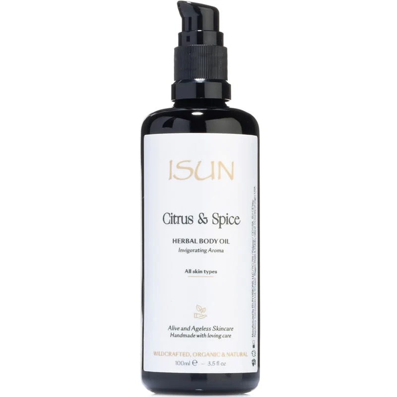 ISUN CITRUS & SPICE HERBAL BODY OIL - 100 ML