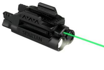 LASERMAX GREEN SPARTAN LIGHT/LASER 1 3/4” LENGTH RAIL AND UP - 1.3 OZ