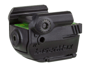 LASERMAX GREEN MICRO II LASER 3/4” LENGTH RAIL AND UP - 0.50 OZ