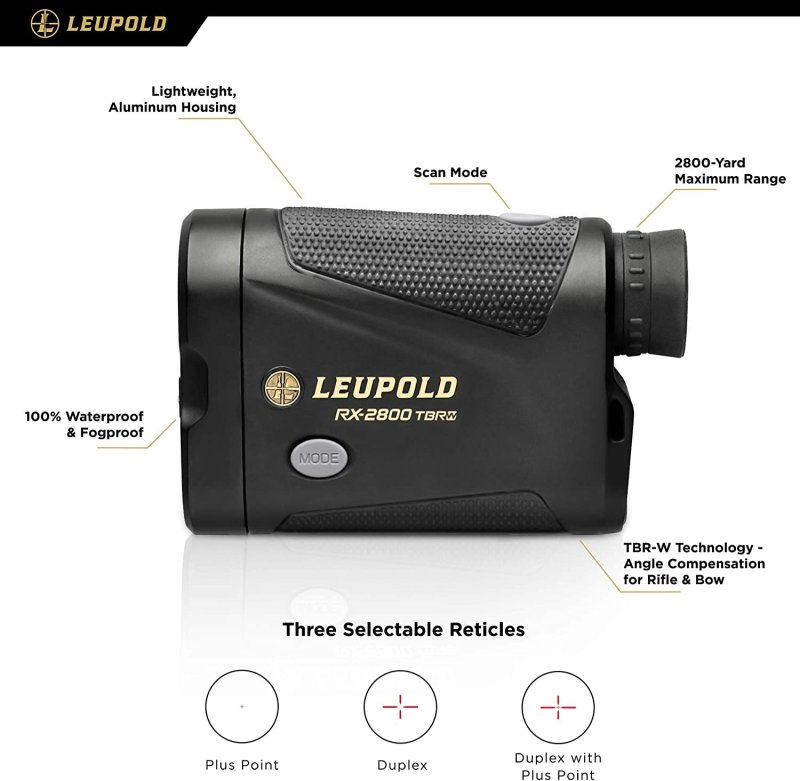 LEUPOLD RX-2800 TBR LASER RANGEFINDER - 7X
