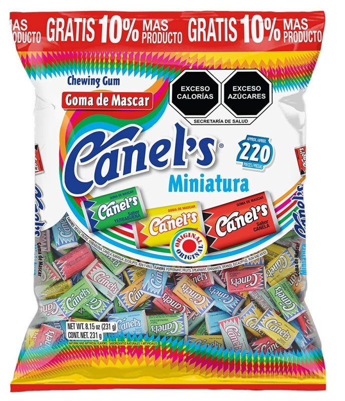 CANEL'S MINIATURA CHEWING GUM - 220 ADET