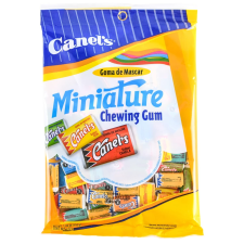 CANEL'S MINIATURE GOMA DE MASCAR ASSORTED FLAVOR MEXICAN CHEWING GUM 3.8 OZ - 2 PAKET