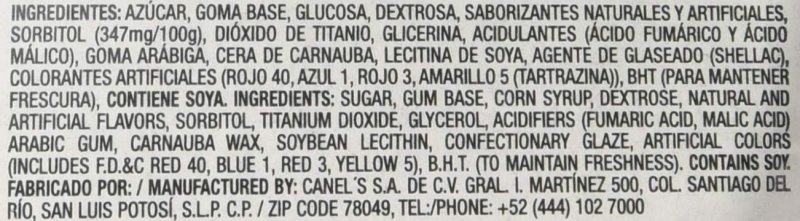 CANEL'S CHEWING GUM - 300 ADET