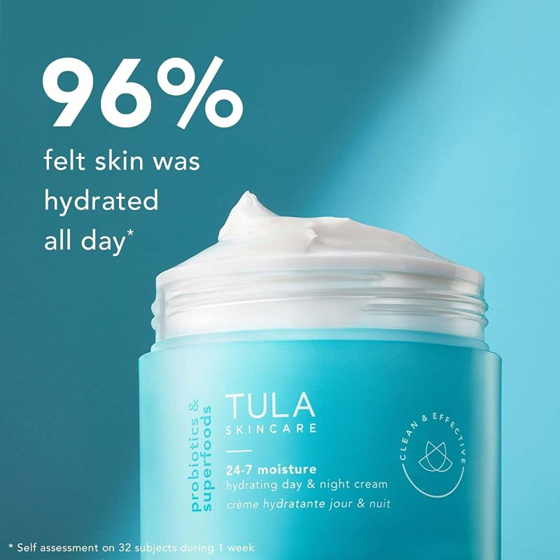 TULA SKIN CARE 24-7 MOISTURE HYDRATING DAY AND NIGHT CREAM - 1.5 OZ