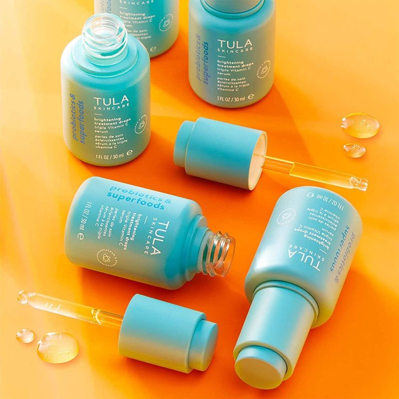 TULA SKIN CARE BRIGHTENING TREATMENT DROPS  - 1 FL OZ