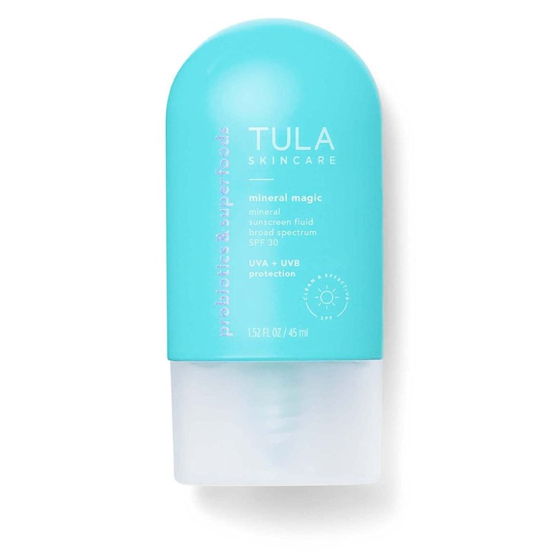 TULA SKIN CARE MINERAL MAGIC - MINERAL SUNSCREEN FLUID BROAD SPECTRUM SPF 30 - 1.52 FL OZ