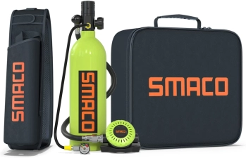 SMACO SCUBA TANK DIVING GEAR FOR DIVER 1L MINI SCUBA TANK