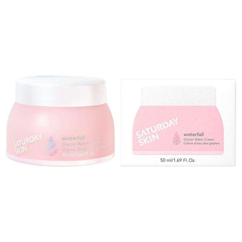 SATURDAY SKIN FACE MOISTURIZER WATER CREAM NATURAL FACIAL MOISTURIZER OIL - 1.69 FL OZ