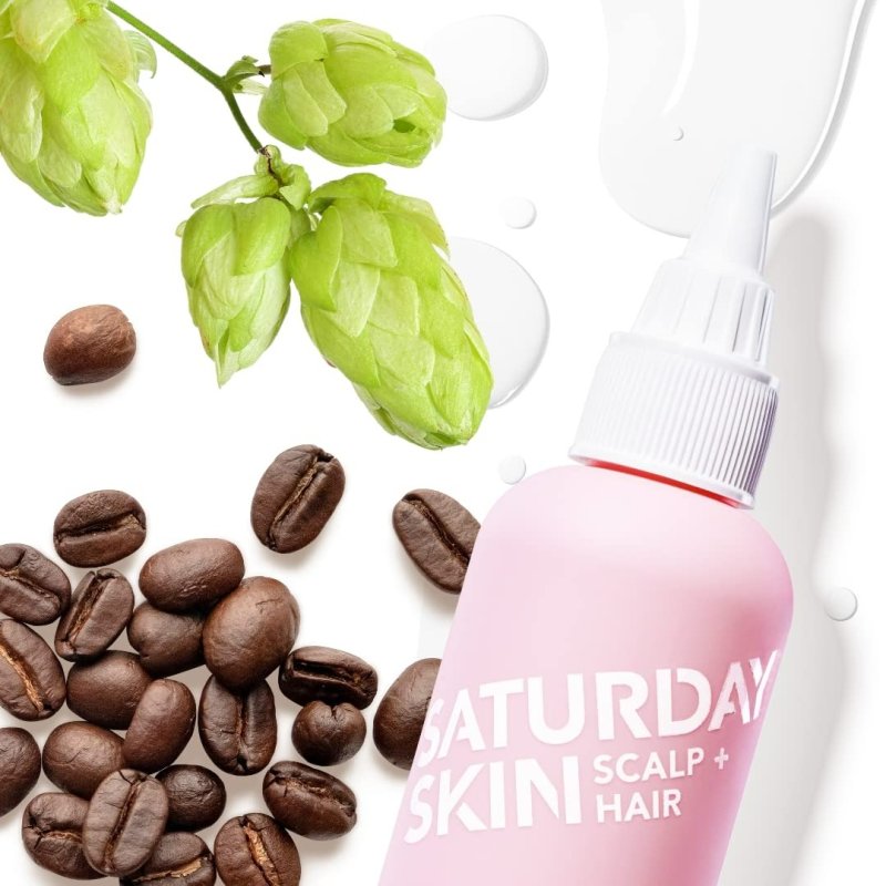 SATURDAY SKIN SCALP + HAIR STRENGTHENING PEPTIDE TREATMENT OVERNIGHT SERUM  -2.70 FL OZ