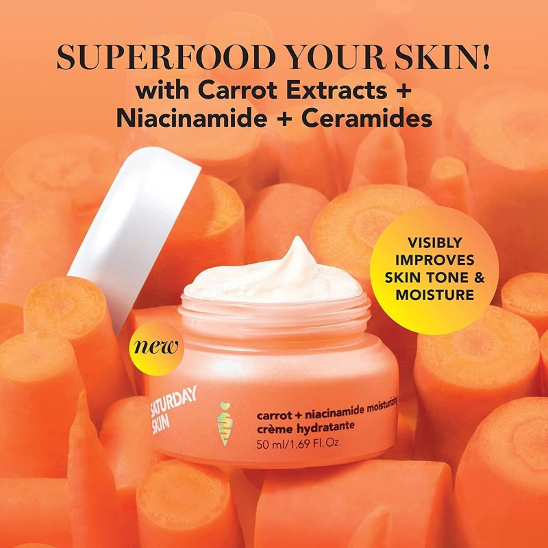 SATURDAY SKIN FACE MOISTURIZING CREAM - 1.61 OZ