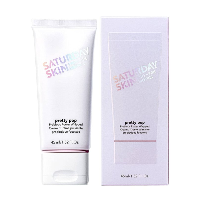 SATURDAY SKIN PRETTY POP PREBIOTICS AND PROBIOTICS WHIPPED MOISTURIZING CREAM - 1.52 FL OZ