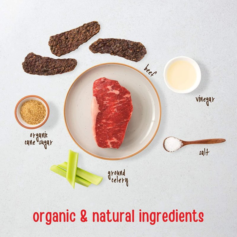 FULL MOON BEEF JERKY HEALTHY ALL NATURAL DOG TREATS GRAIN FREE - 11 OZ