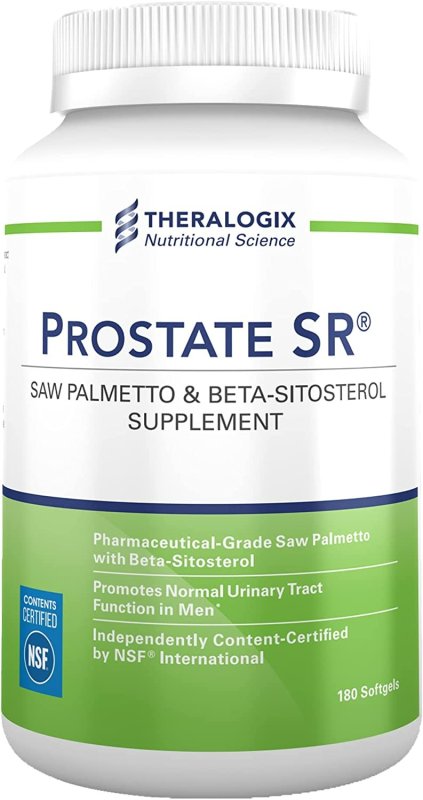 THERALOGIX PROSTATE SR SAW PALMETTO & BETA-SITOSTEROL SUPPLEMENT - 90 ADET